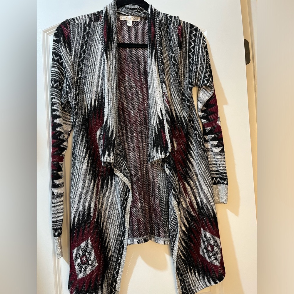 Closet Space Cardigan with Aztec Design